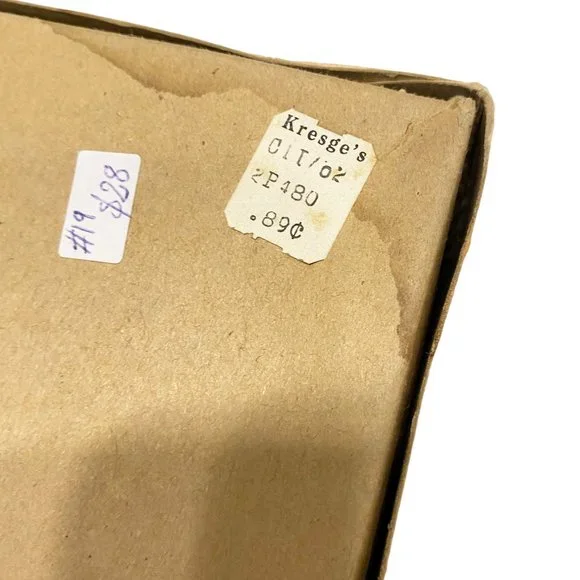 Rare Vintage Jr. Miss Plastic Blue Kid Vanity Set Original Box Brush Comb Mirror - Picture 6 of 6